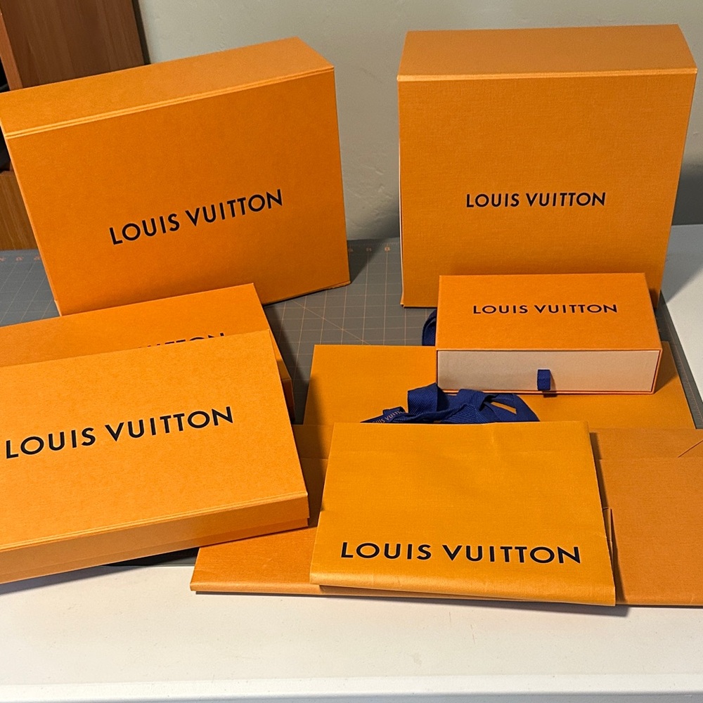 Louis Vuitton Signature Orange Box Collection